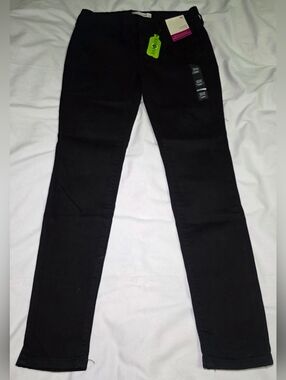 SO Low Rise Black Jeggings Size 7 NWT Stretch Skinny Repreve Jeans